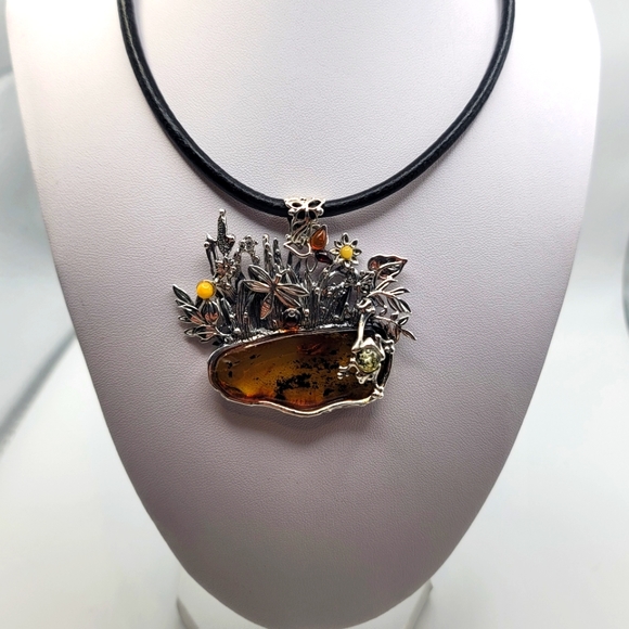 Baltic Amber pendant - Picture 2 of 2